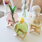 Mini vase à bulles en verre